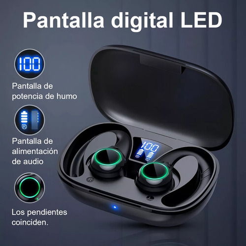 Auriculares Bluetooth Inalambricos Gancho Audifonos Tipo C