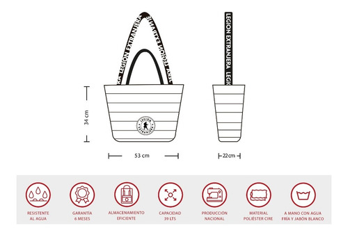 Tote Shopper Xl Epic Full Marino