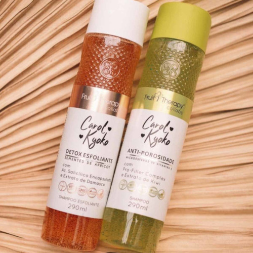 Kit Shampoo Esfoliante E Anti-poro Carol Kyoko 290ml - Left
