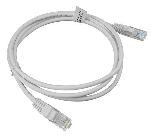 50pç Patch Cord Branco Cabo De Rede Utp Cat5e Flexível 1,5mt
