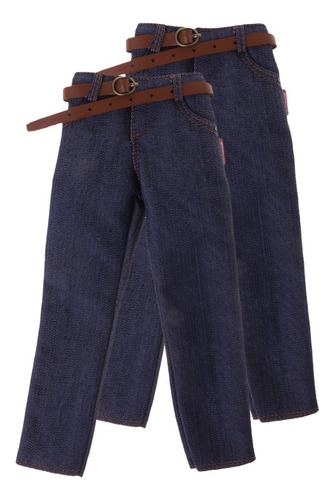 2 Pantalones Vaqueros Azul Oscuro Ropa De Hombre For Escala