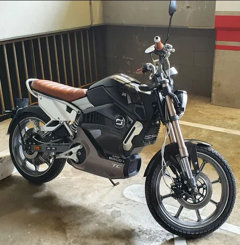 Moto Eléctrica Starker, Color Negro, Modelo 2020, Kilometraj