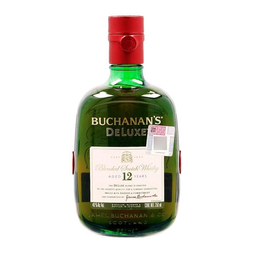 Botella Buchanan's Deluxe 12 Blended Scotch Escocés 750ml.