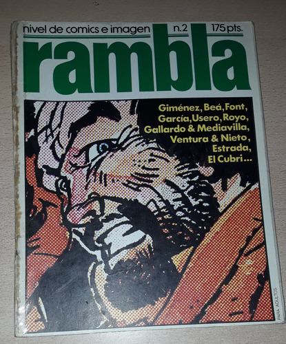 Cómic Rambla N°2 Nivel De Cómics E Imagen Año 1982