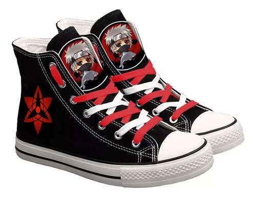 Xx Nuevos Zapatos De Lona De Naruto, Zapatos De Skate Hokage