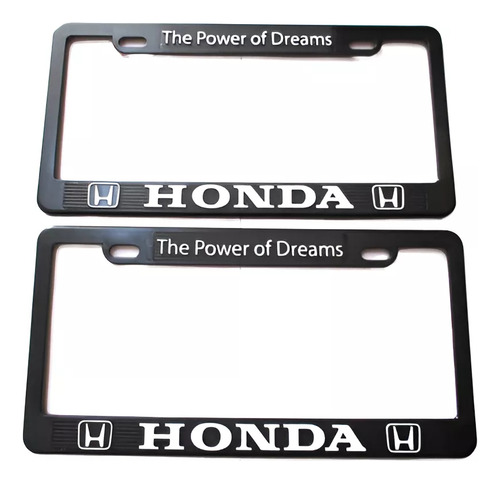 Par Portaplacas Marco De Placa Honda Civic Type R 2018
