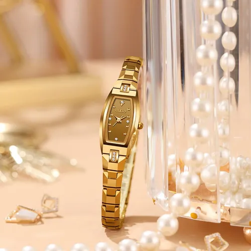 Reloj de dama dorado hotsell