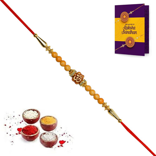 Handicraft Rakhi For Brother Bhabhi Set Rakhee Sister Regalo