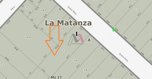 Imagen 1 de 2 de Lote Ideal Constructor En San Justo