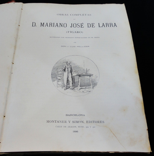 Obras Completas De D Mariano José De Larra (fígaro) 7pl 0953