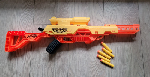 Nerf  Rifle Lanza Dardos Alpha Strike Original