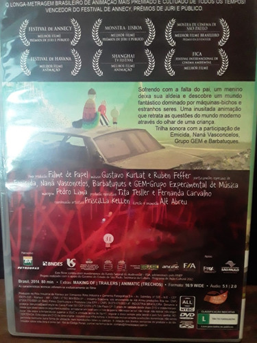 Dvd- O Menino E O Mundo