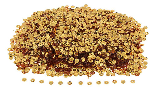 2x6mm Flores Copa Suelta Lentejuelas Paillettes Costura Boda