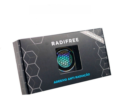Kit 3 Adesivos Bloqueador Radiação Celular Radifree Therapy