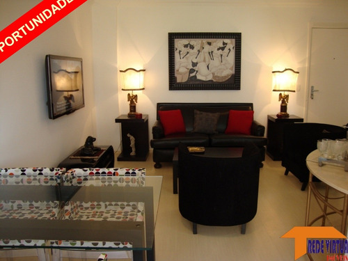 Imagem 1 de 18 de Vende - Vila Olimpia Apto 51.00m² -01 Dorm. 01 Vaga De Garagem 1º Andar - Totalmente Mobiliado - 1430ap - 69873359