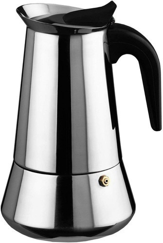 Cafetera Express Steel Moka 6 Tazas 300 Ml, Acero Inoxidable