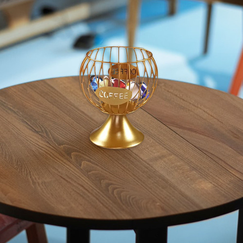 Organizador De La Cesta Del Café Expreso De La S Oro