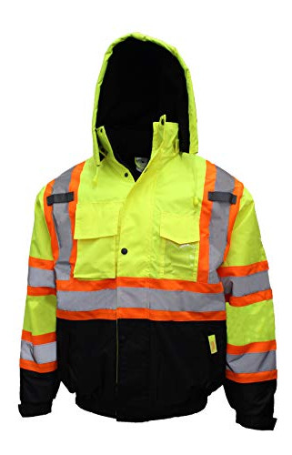 Chaqueta, New York Hi-viz Workwear Wjx7012 - Chaqueta De Seg