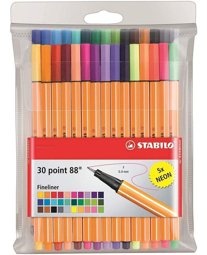 Stabilo Point 88 Plumas Multicolor Estilográficas Escritura
