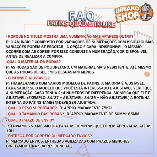 Imagem 3 de 3 de Patins 4 Rodas Clássico Azul Retrô Roller Skate + Acessórios
