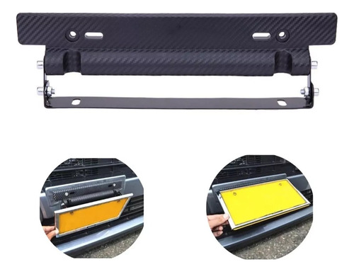 Porta Patente Matrículas Ajustable Universal Auto Tuning