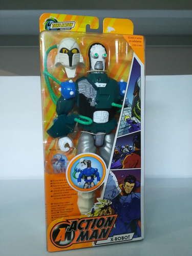 Action Man 2 Robot X Cyborg Roborts X