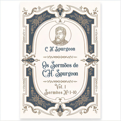 Livro Os Sermões De C. H. Spurgeon Volume 1, De C. H. Spurgeon. Editora O Estandarte De Cristo Em Português