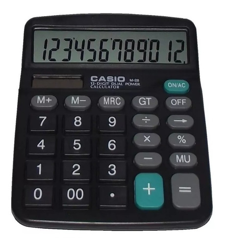 Calculadora Casio M-28 12 Dígitos