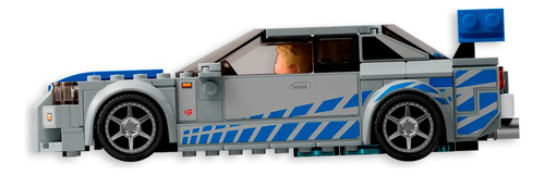 Lego Speed Champions Nissan Skyline Gt-r (r34) De 2 Fast 2 F