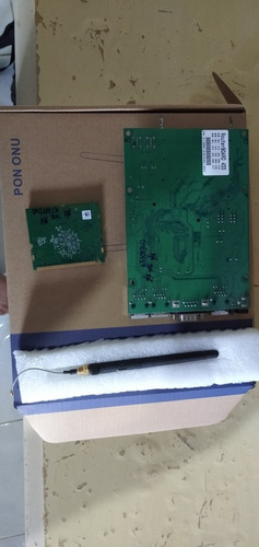 Mikrotik Rb433 Com Cartão Wi-fi E Cabo Pig Tail Usado