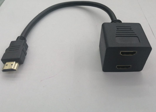 Duplicador Hdmi Macho A Doble Hdmi Hembra