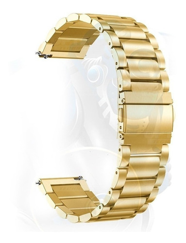 Correa De Metal 22mm Para Reloj Smartwatch