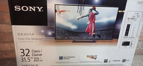 Imagen 1 de 8 de Tv Sony Bravia Kdl32r330b 32 PuLG Nuevo Pantalla Partida