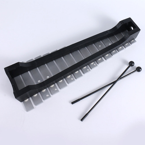 Kit De Glockenspiel De Xilófono De Aluminio De 15 Tonos Para