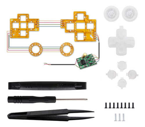 Tablero De Luces Diy De 6 Colores Para Consola De Juegos Lum