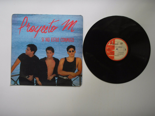 Lp Vinilo Proyecto M Si No Estas Conmigo Promocional 1993