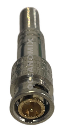 Kit 20 Conector P4 Macho Borne + 20 Bnc Macho Mola Cftv