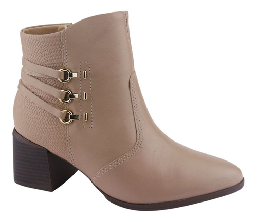 Botin Comfortflex Mujer 2198304 Nude Casual