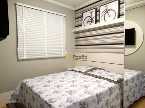 Apartamento Com 2 Dormitórios À Venda, 46 M² Por R$ 275.000,00 - Demarchi - São Bernardo Do Campo/sp - Ap2487