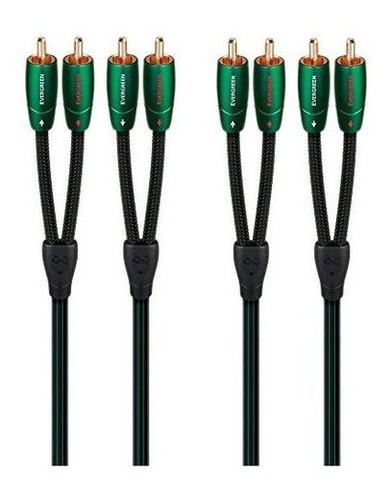 Audioquest Evergreen 2 M (6.56 Ft.) Cable Rca A Rca (paquete