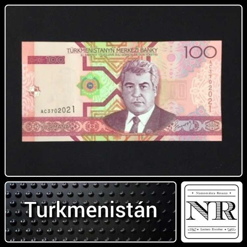 Turkmenistan - Asia - 100 Manat - Año 2005 - Unc - P# 18