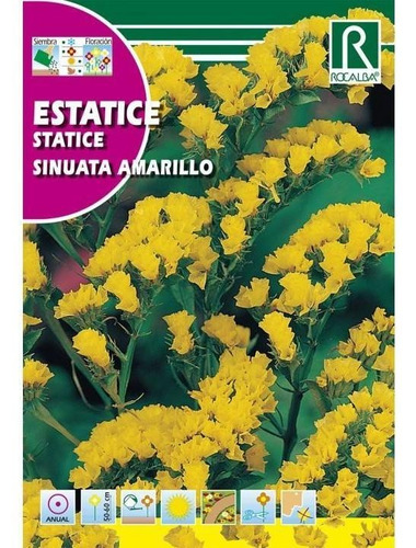 Semilla Estatice Sinuata Amarillo 0,5 Grs.