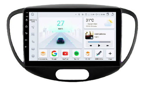 Estéreo Carplay 2+32g Para Hyundai I10 2007-2013