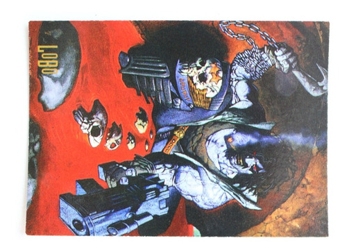 1995 Pepsi Cards Dc Comics #58 Lobo Tarjetas Justice League