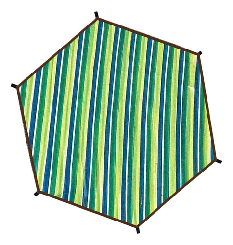 Cubierta De Sombra De Trampolín Canopy 12 Pies Para 6 Polos