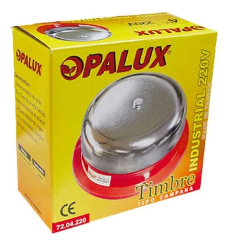 Timbre Industrial De Metal 4 72.04.220 Opalux  -  Mihaba