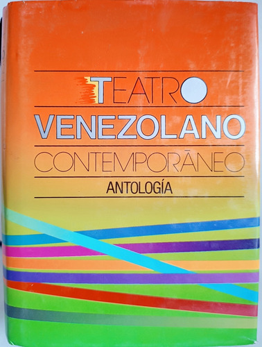 Teatro Venezolano Contemporáneo Antología 