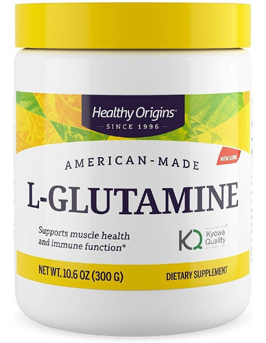 L-glutamina 5 G Healthy Origins (300 G)