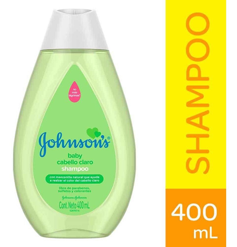 Imagen 1 de 1 de Shampoo Johnsons Baby Manzanilla 400ml