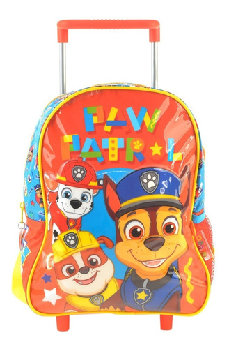 Mochila Carro Jardin 12 PuLG Paw Patrol Wabro Mundo Manias